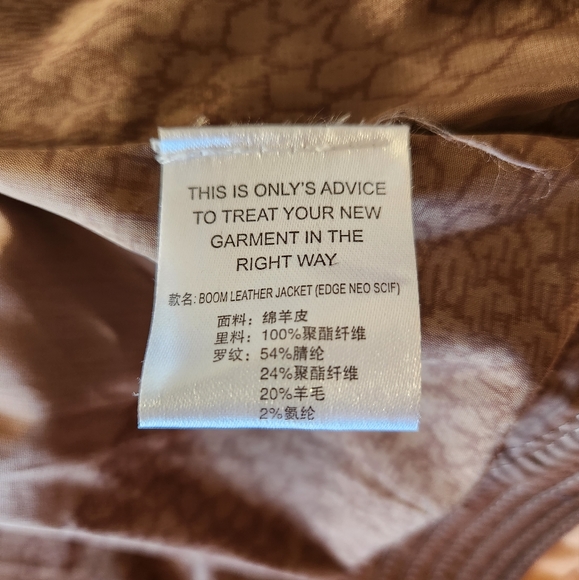 Only sheepskin leather jacket, Size S, lightly worn - Picture 14 of 14